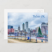 Tulsa Oklahoma Postkarte (Vorne/Hinten)