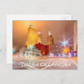 Tulsa Oklahoma Postkarte (Vorne/Hinten)