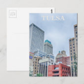 Tulsa Oklahoma Postkarte (Vorne/Hinten)