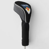 Tulsa Oklahoma Schild Golf Headcover (angewinkelt)