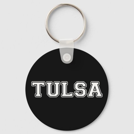 Tulsa Oklahoma Schlüsselanhänger (Vorderseite)