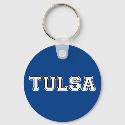 Tulsa Oklahoma Schlüsselanhänger (Vorderseite)