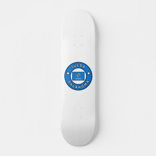 Tulsa Oklahoma Skateboard (Vorne)