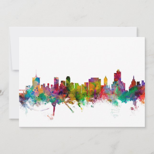 Tulsa Oklahoma Skyline (Vorderseite)