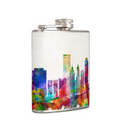 Tulsa Oklahoma Skyline Flachmann (Rechts)