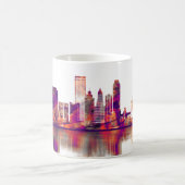 Tulsa Oklahoma Skyline Kaffeetasse (Mittel)