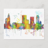 TULSA, OKLAHOMA SKYLINE POSTKARTE (Vorderseite)