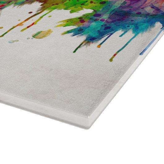 Tulsa Oklahoma Skyline Schneidebrett (Ecke)