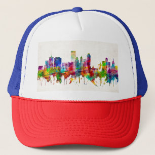 Tulsa Oklahoma Skyline Truckerkappe