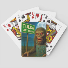 TULSA, OKLAHOMA SPIELKARTEN. SPIELKARTEN