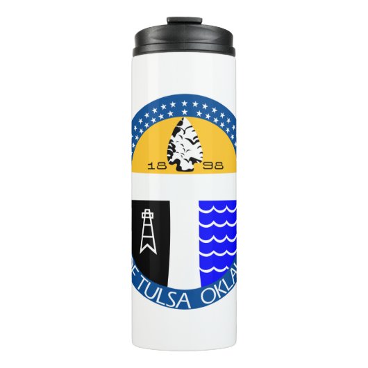 Tulsa, Oklahoma Thermosbecher (Vorderseite)