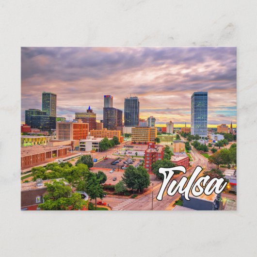 Tulsa, Oklahoma, Vereinigte Staaten Postkarte (Vorderseite)