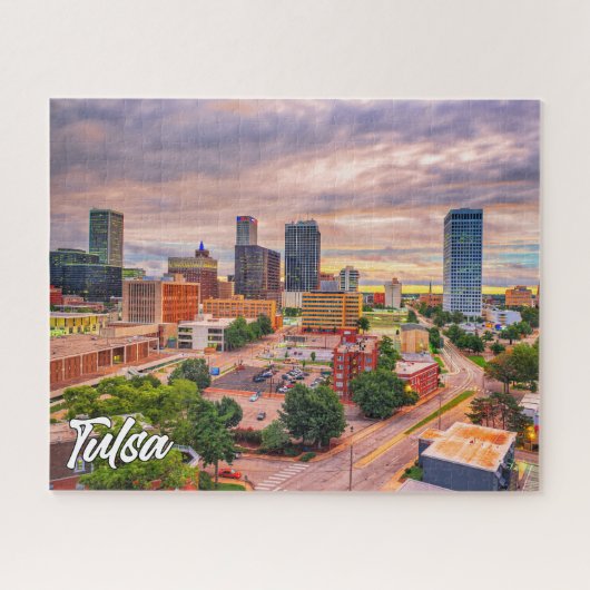 Tulsa, Oklahoma, Vereinigte Staaten Puzzle (Horizontal)