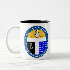 Tulsa, Oklahoma Zweifarbige Tasse