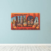 Tulsa, OklahomaGroße BriefszenenTulsa, OK Leinwanddruck (Insitu (Holzboden))