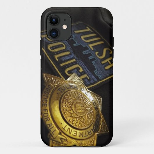Tulsa-Polizei iphone Fall Case-Mate iPhone Hülle (Rückseite)