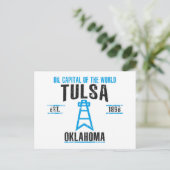 Tulsa Postkarte (Stehend Vorderseite)
