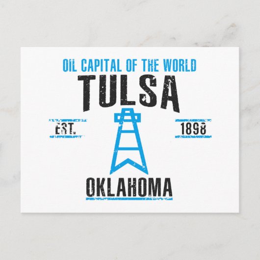 Tulsa Postkarte (Vorderseite)