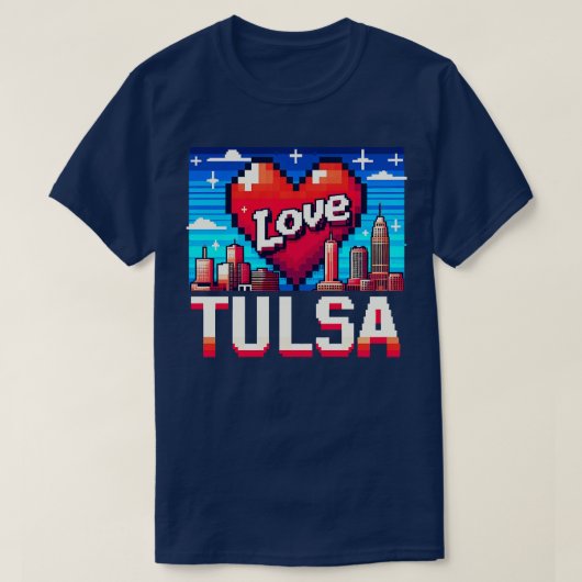 Tulsa-Stil T-Shirt (Design vorne)