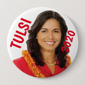 Tulsi 2020 button (Vorderseite)