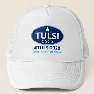 Tulsi 2020 Kampagnen-Präsidentschaftsanwärter Truckerkappe