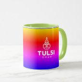 Tulsi Frieden 2020 Tasse (VorderseiteRechts)