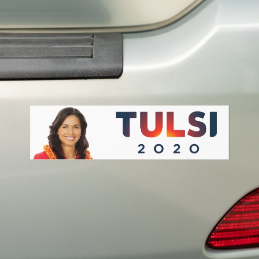 Tulsi Gabbard 2020 Autoaufkleber (Auf Auto)