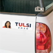 Tulsi Gabbard 2020 Autoaufkleber (Auf Lkw)