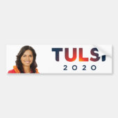 Tulsi Gabbard 2020 Autoaufkleber (Vorne)