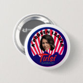 Tulsi Gabbard 2020 Button (Vorne & Hinten)
