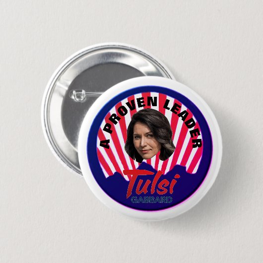 Tulsi Gabbard 2020 Button (Vorne & Hinten)