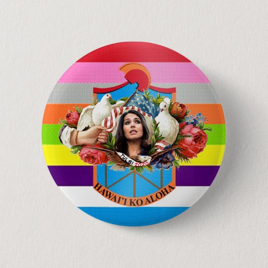 Tulsi Gabbard 2020 Button (Vorderseite)