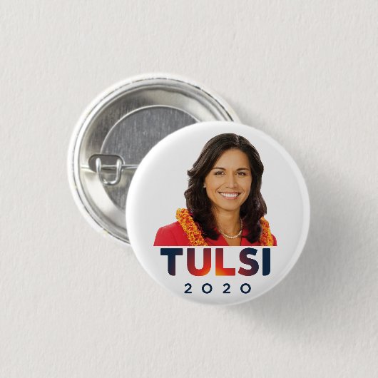 Tulsi Gabbard 2020 Button (Vorne & Hinten)