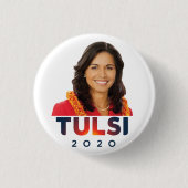 Tulsi Gabbard 2020 Button (Vorderseite)