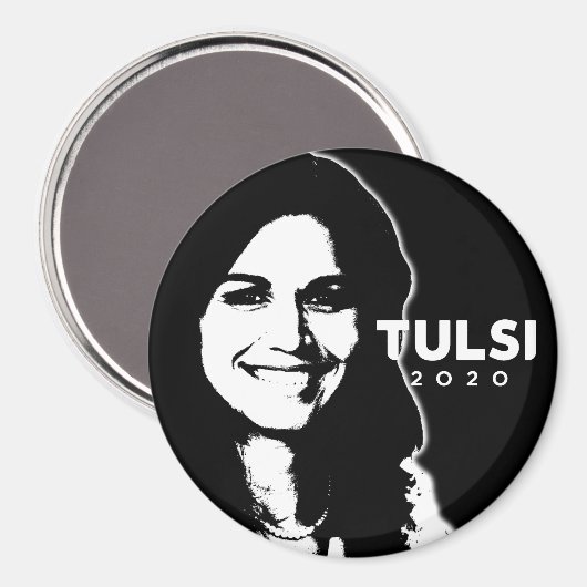 Tulsi Gabbard 2020 Magnet (Vorderseite/Rückseite)