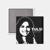 Tulsi Gabbard 2020 Magnet (Vorderseite/Rückseite)