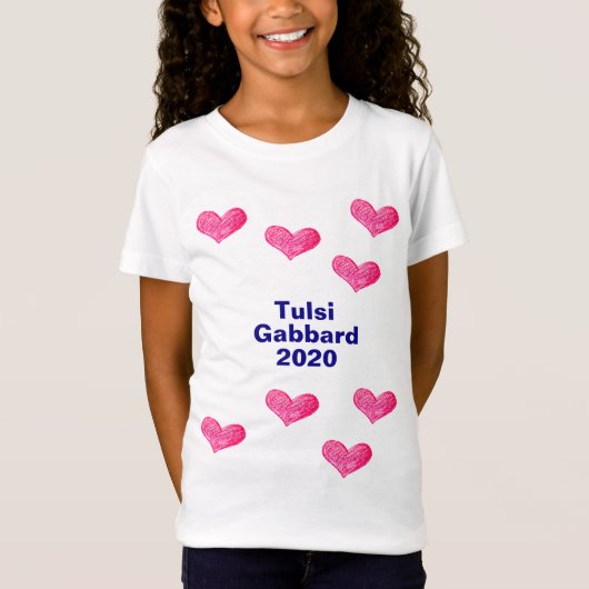 Tulsi Gabbard 2020 Präsidentenkampagne T-Shirt (Vorderseite)