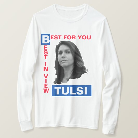 Tulsi Gabbard 2020 T-Shirt (Design vorne)