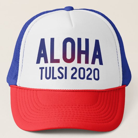 Tulsi Gabbard 2020 Truckerkappe (Vorderseite)