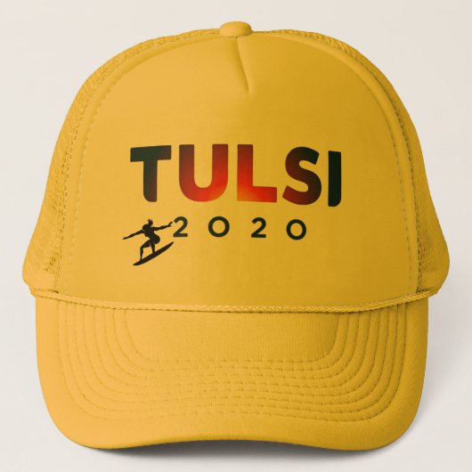 Tulsi Gabbard 2020 Truckerkappe (Vorderseite)