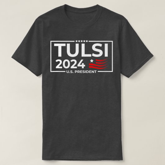 Tulsi Gabbard 2024 T-Shirt (Design vorne)