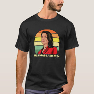 Tulsi Gabbard für den Präsidenten 2024 Patriot D T-Shirt