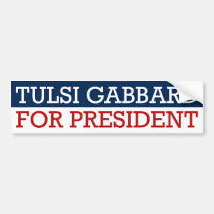 Tulsi Gabbard für den Präsidenten Autoaufkleber