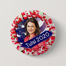 Tulsi Gabbard für die Präsidentschaftswahl 2020 Button