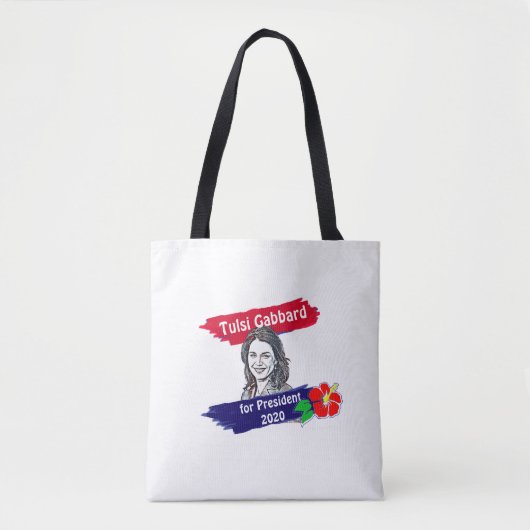 Tulsi Gabbard für die Präsidentschaftswahl 2020 Tasche (Vorderseite)
