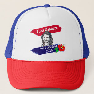 Tulsi Gabbard für die Präsidentschaftswahl 2020 Truckerkappe