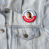 Tulsi Gabbard für Präsidenten Button (Beispiel)