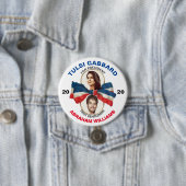 Tulsi Gabbard und Abraham Williams 2020 Button (Beispiel)
