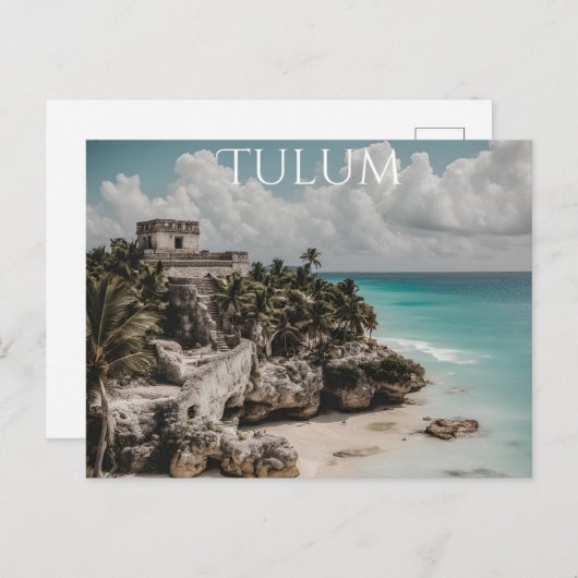 Tulum (10) postkarte (Vorne/Hinten)