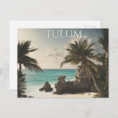 Tulum (2) postkarte (Vorne/Hinten)